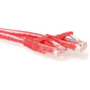 Image of ACT UTP Patchkabel CAT6 Rood 0,50m snagless