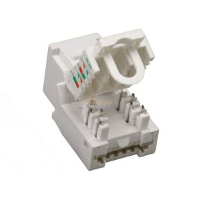 Image of Haiqoe Ethernet jack Toolless CAT6 UTP Keystone wit