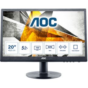 Image of AOC M2060SWDA2 19.53"" Zwart Full HD LED display