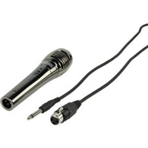 Image of Bedrade Microfoon 6.35 Mm -72 DB Zwart
