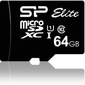 Image of Micro SD geheugenkaart - 64 GB - Silicon Power