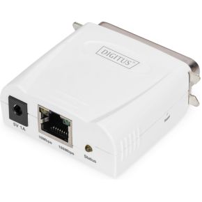 Image of Digitus DN-13001-1 Netwerkprintserver LAN (10/100 MBit/s), Parallel (IEEE 1284)