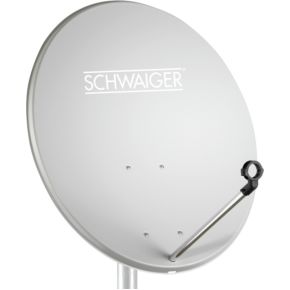 Image of Schwaiger 42 cm satellietschotel lichtgrijs