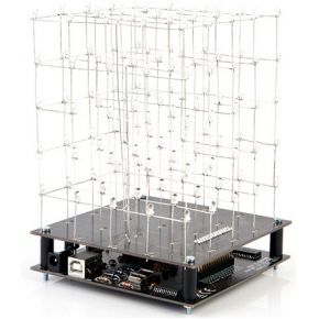 Image of Velleman K8018B LED-cube bouwpakket Uitvoering (bouwpakket/module): Bouwpakket 9 V/DC
