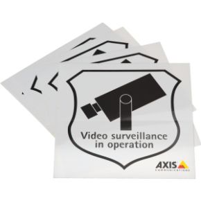 Image of Axis Surveillance Sticker (pack of 50)