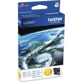 Image of Brother Ink Cartridge Lc985Ybp Yellow 260 Pages