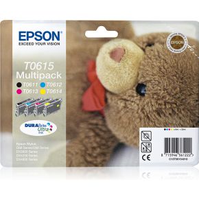 Image of Epson Ink Cartridge T0615 Multipack T0611/12/1