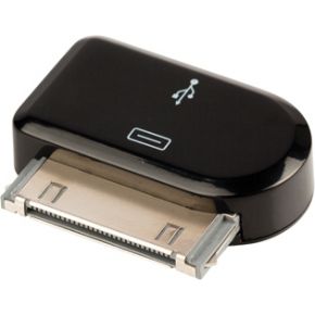 Image of 30-Pins Adapter Apple Dock 30-Pins - USB Micro-B Female Zwart
