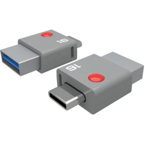 Image of Emtec DUO USB-C T400, 16GB