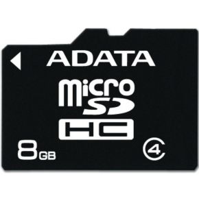 Image of ADATA 8GB MicroSD Class 4