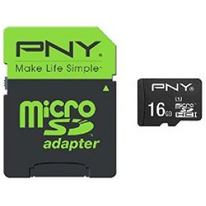 Image of PNY 16GB High Performance MicroSDHC 80MB/s