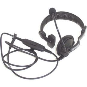 Image of Kenwood® Khs-7a Single Muff Headset With Boom Mic, Ptt