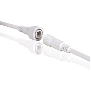 Image of Connector Voor Eenkleurige Ledstrip - Met Kabel (mannelijk-vrouwelijk) - Ip68