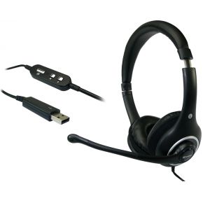 Image of Sandberg Plug'n Talk Headset USB Black