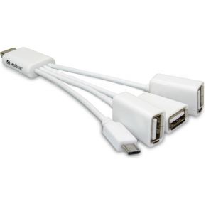 Image of Sandberg USB Hub with SmartPhone Sync