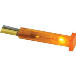 Image of Vierkante Signaallamp 7 X 7mm 12v Oranje
