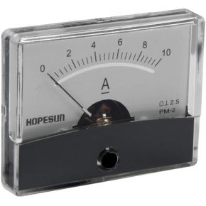 Image of Analoge Paneelmeter Voor Dc Stroommetingen 10a Dc / 60 X 47mm