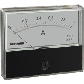 Image of Analoge Paneelmeter Voor Dc Stroommetingen 1a Dc / 70 X 60mm