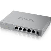 Zyxel-MG-105-Unmanaged-2-5G-Ethernet-100-1000-2500-Staal-netwerk-switch