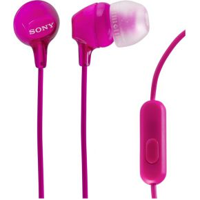 Image of Sony In-ear Headphone MDR-EX15AP - Pink