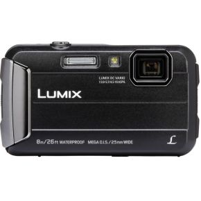 Image of Panasonic DMC-FT30EG-K Digitale camera 16.1 Mpix Zwart Onderwatercamera, Vorstbestendig, Spatwaterdicht, Schokbestendig
