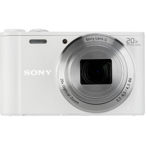 Image of Sony Cyber-Shot DSC-WX350W Digitale camera 18.2 Mpix Wit Full-HD video-opname, WiFi
