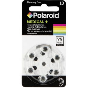 Image of 10x6 Polaroid Zinc-Air 10 hoorapparaat batterijen