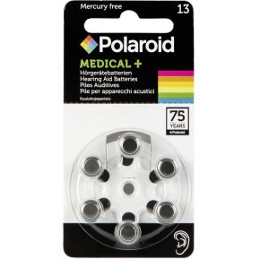 Image of 1x6 Polaroid Zinc-Air 13 hoorapparaat batterijen