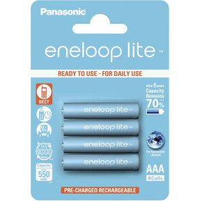Image of 1x4 Panasonic Eneloop Lite Micro AAA 550 mAh