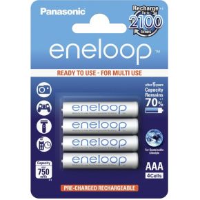Image of 1x4 Panasonic Eneloop Micro AAA 750 mAh