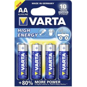 Image of 1x4 Varta High Energy Mignon AA LR 6
