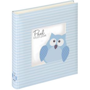 Image of Walther Owlet 28x30,5 50 pagina's Baby l.blauw UK116L