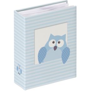 Image of Walther Owlet Boy l.blauw 10x15 200 foto's Baby Memo ME118L