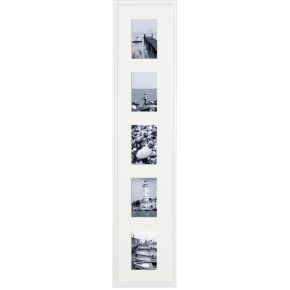 Image of Hama Malaga wit Galerie 20x100 voor 5x10x15 Kunststof 58168