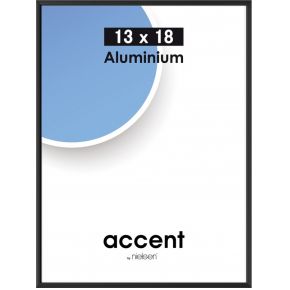 Image of Nielsen Accent 13x18 aluminium zwart 53226