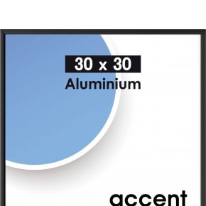 Image of Nielsen Accent 30x30 aluminium zwart 54126