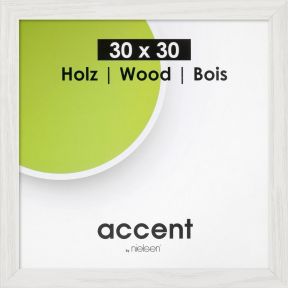 Image of Nielsen Accent Magic 30x30 hout wit 9733000