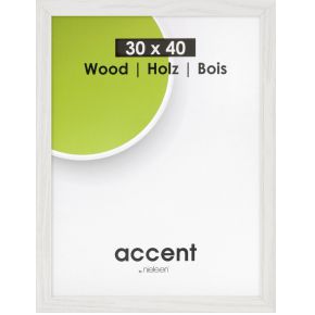 Image of Nielsen Accent Magic 30x40 hout wit 9730000