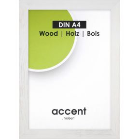 Image of Nielsen Accent Magic 21x29,7 hout wit DIN A4 9721000