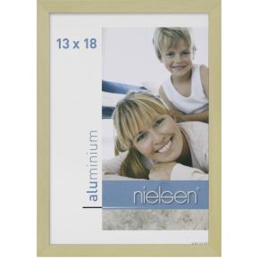 Image of Nielsen C2 goud mat 13x18 aluminium structuur 63265