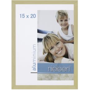 Image of Nielsen C2 goud mat 15x20 aluminium structuur 61765