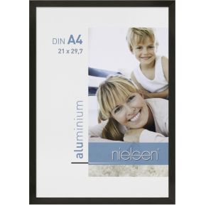 Image of Nielsen C2 zwart mat 21x29,7 aluminium structuur DIN A4 6215