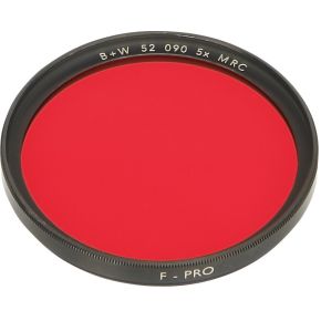 Image of B+W F-Pro 090 Red Filter -Light 590- MRC 52