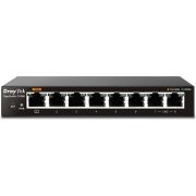 Draytek-Vigor-G1080-Unmanaged-L2-Gigabit-Ethernet-10-100-1000-Zwart-netwerk-switch
