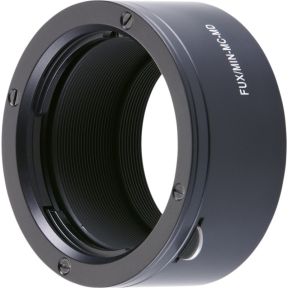 Image of Novoflex adapter Minolta MD MC lenses to Fuji X PRO camera