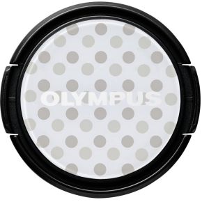Image of Olympus LC-37PR GDT Dress-Up Lens Cap - - grijs-spotted