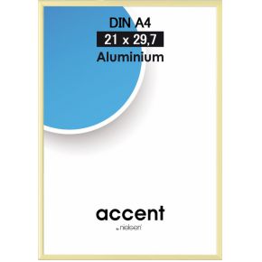Image of Nielsen Accent 21x29,7 aluminium goud DIN A4 52121