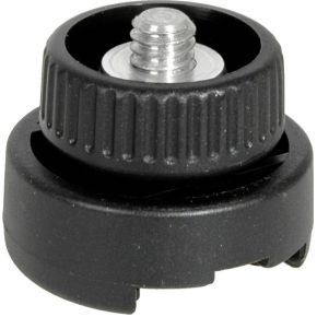 Image of Kaiser Accessory Shoe with lock nut and threaded pin 1211