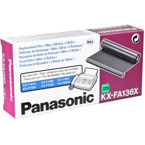 Image of Panasonic Inktlint / Transferlint ( fax ) 2-pak, KX-FA136X / KX-FA136X, , Origineel