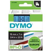 Dymo-D1-Schriftband-19-mm-x-7-m-zwart-op-blauw-45806